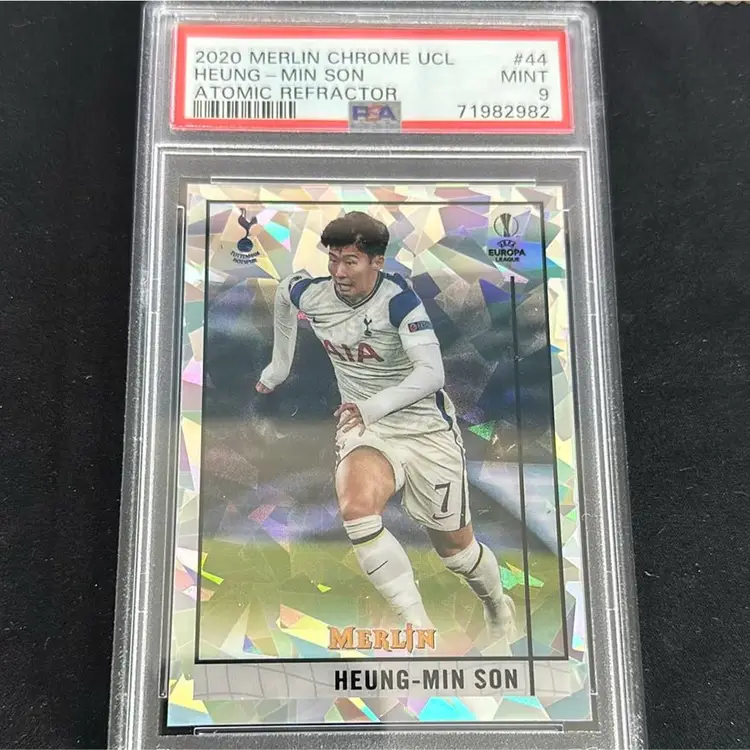 2020-21 Topps Merlin Heung-Min Son /250 - PSA 9
