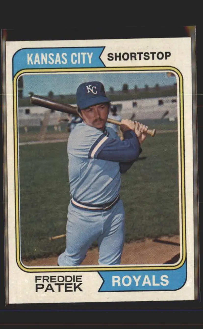 1974 Topps #88 Freddie Patek - (pk5) - Kansas City Royals
