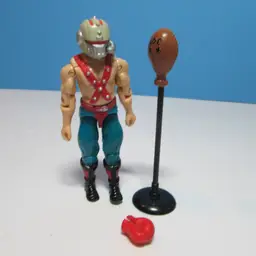 vintage G.I. Joe ARAH action figure Big Boa with punching bag and glove