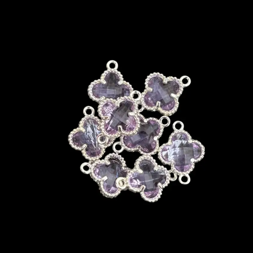 Light Purple Glass Beads