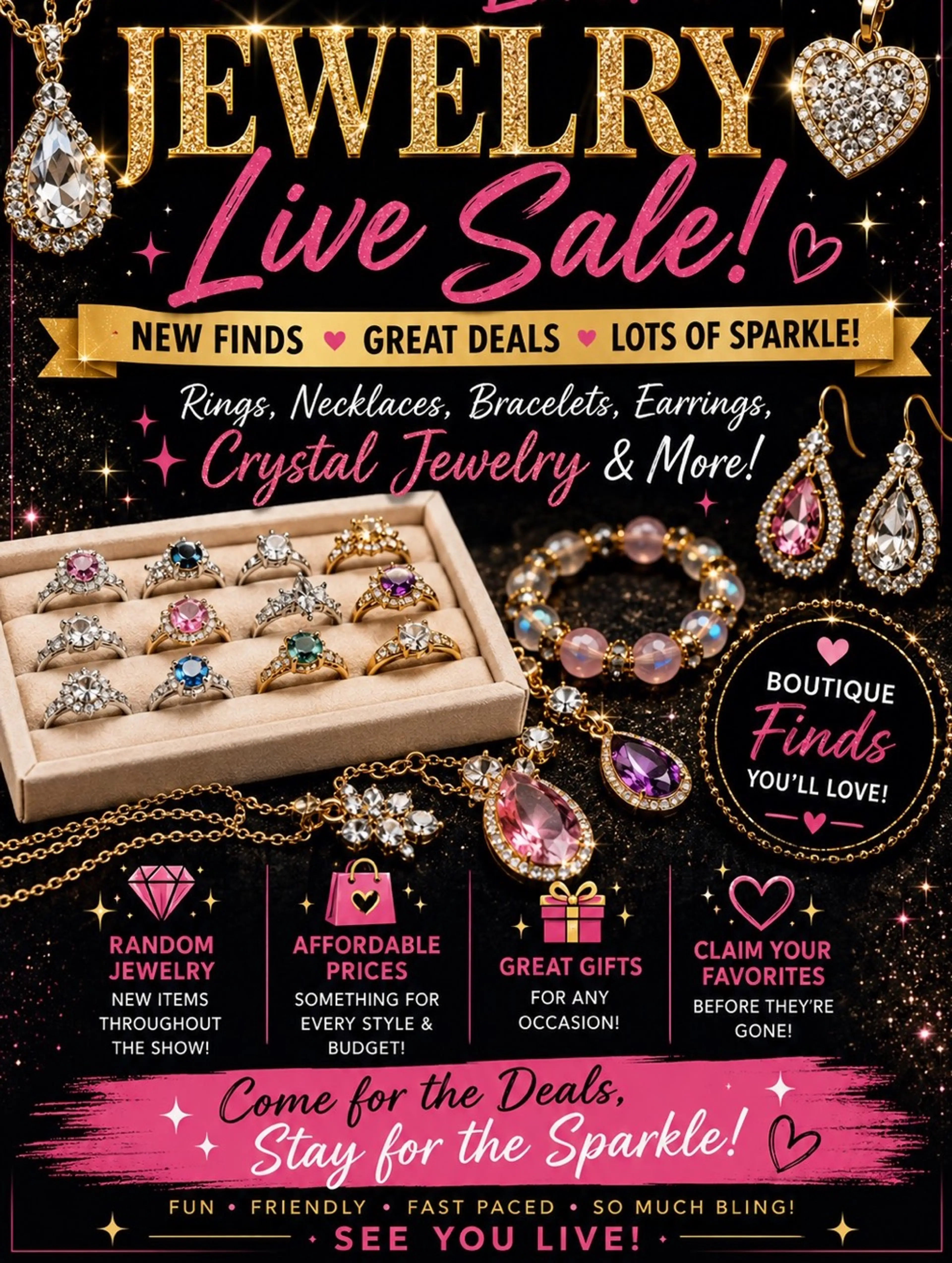 Jewelry Destash 💍 Rings, Necklaces & More!