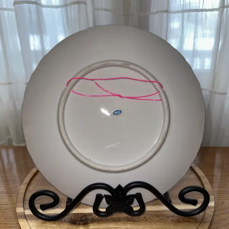 Niki-Vintage Hand Painted Decorative Plate