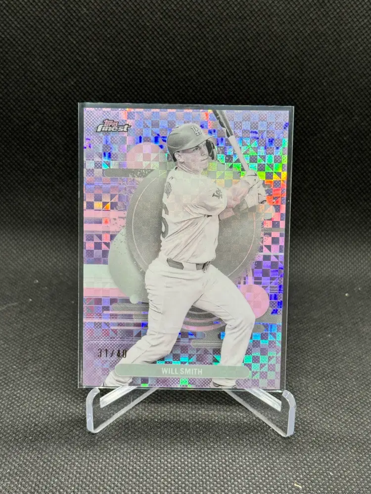 Will Smith 2025 Topps Finest Pearl 31/40 Los Angeles Dodgers