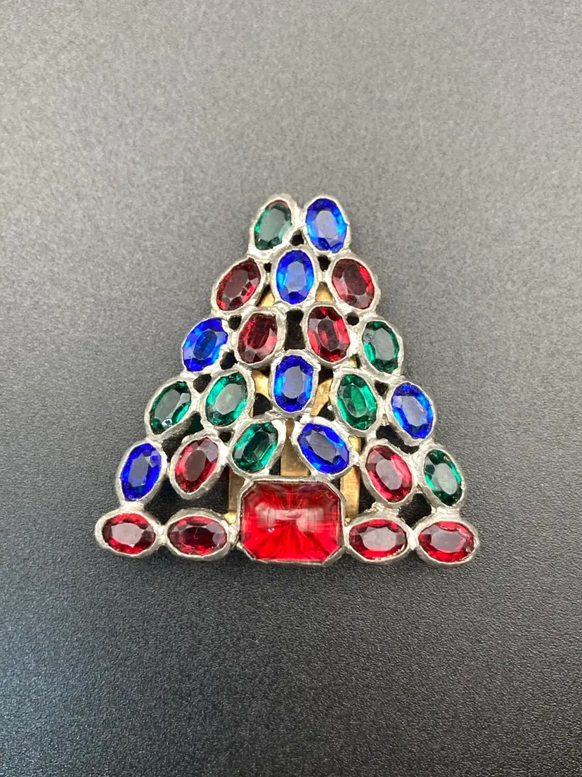 Rhinestone Dress Clip (1 1/2” Wide 1 1/2” Tall)