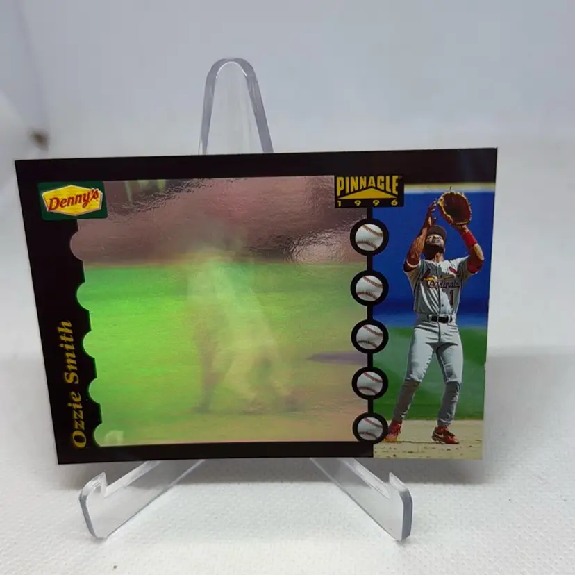 1996 Pinnacle Denny's Holograms #20 Ozzie Smith St. Louis Cardinals