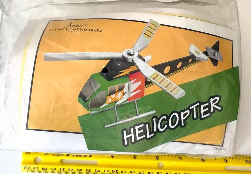 Helicopter - Annie’s Young Woodworkers Kit Club