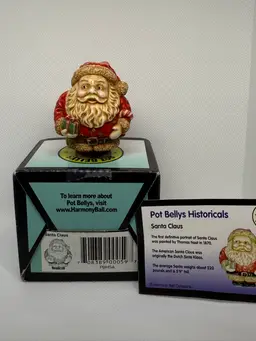 Harmony Kingdom Pot Bellys “Santa Claus” – Historicals Series Figurine Retired