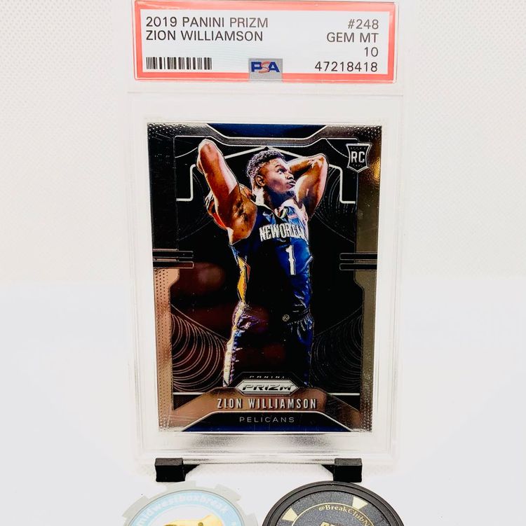 Zion Williamson 2019 Prizm RC PSA 10