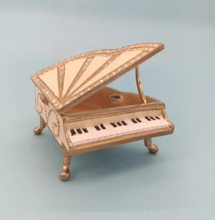 Miniature Grand Piano Trinket Box