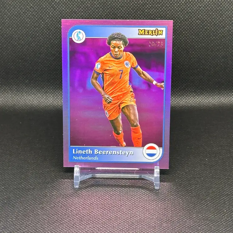 Lineth Beerensteyn Eurostars /75 2025 Topps Merlin Euros - Netherlands