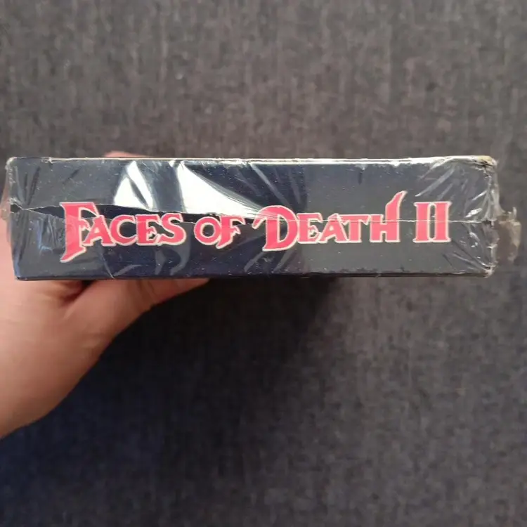Faces of Death 2 Sealed VHS 1990