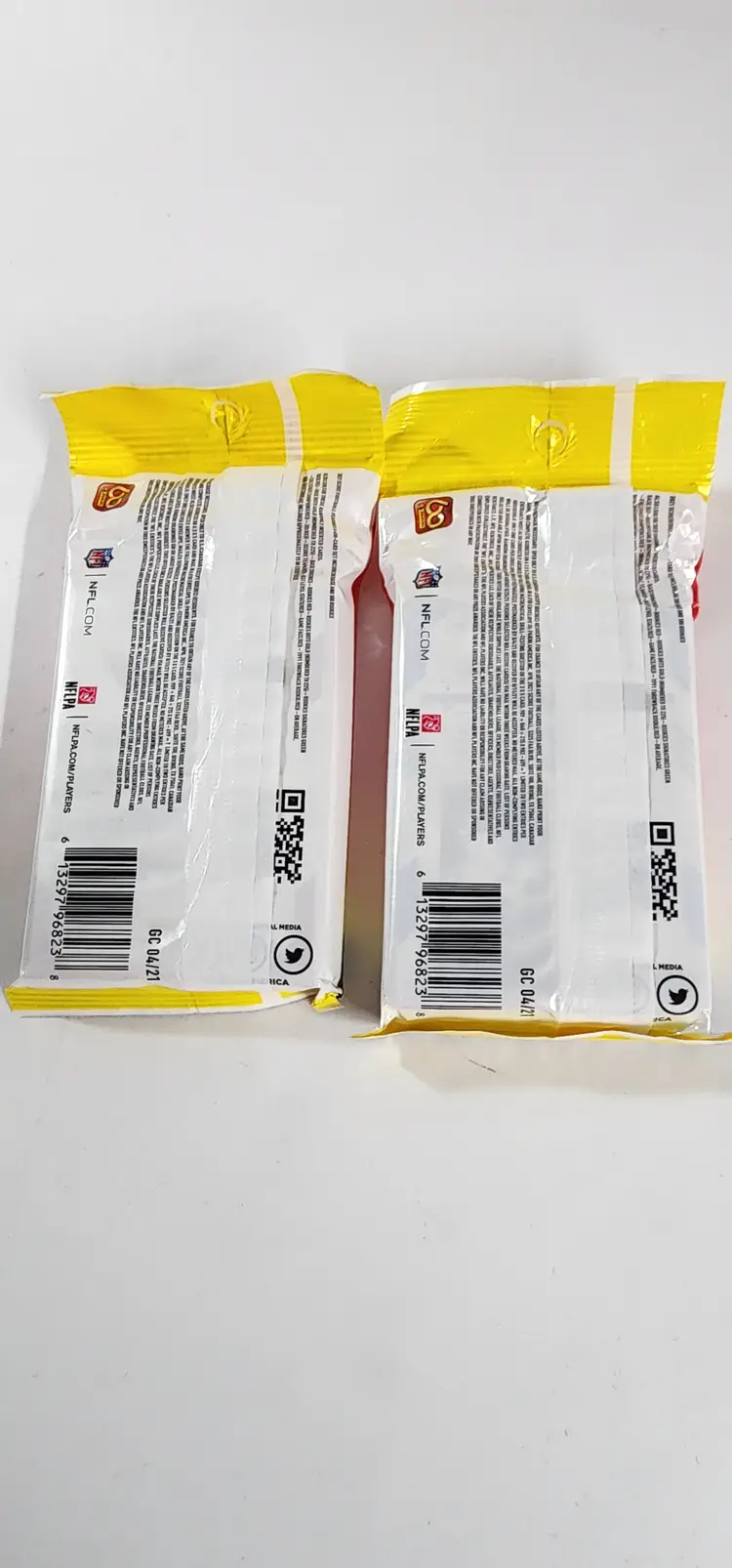 2 packs 2021 Panini Score NFL Football 40 Card Value Cello Fat Pack