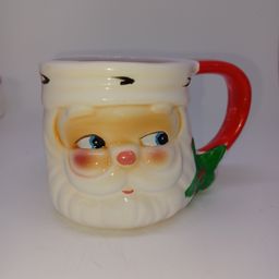 Vintage Joseph's Original Santa Mug 1950s