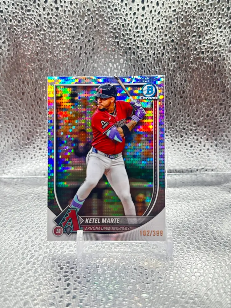 Ketel Marte #’d 2025 Bowman Lot Arizona Diamondbacks