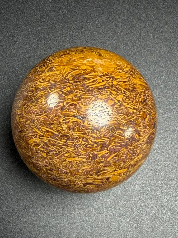Natural Elephant Skin Miriam Jasper Sphere 61.4mm 324g Healing Crystal Stone