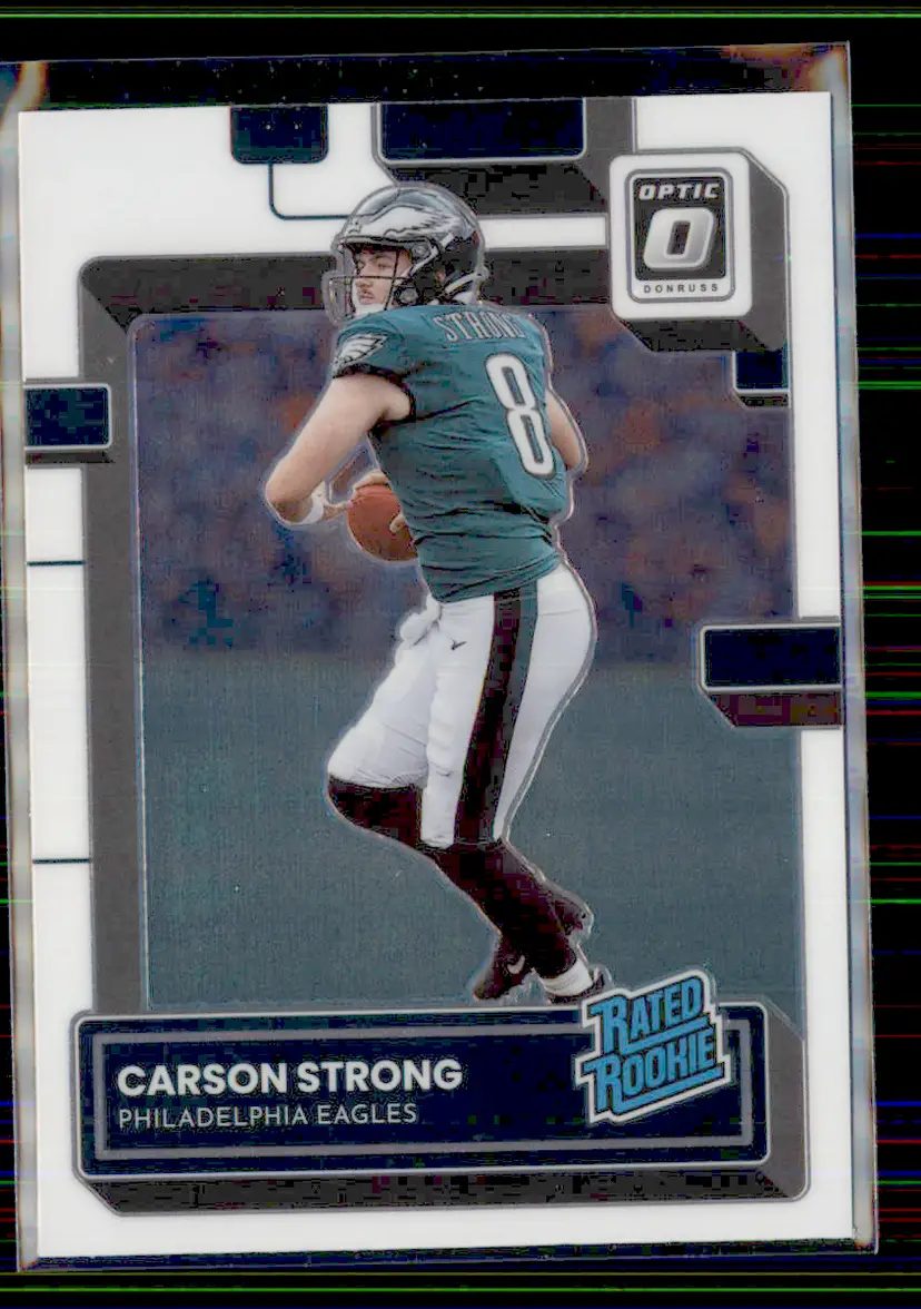 Carson Strong 2022 Donruss Optic #211 - Philadelphia Eagles - (130-237)