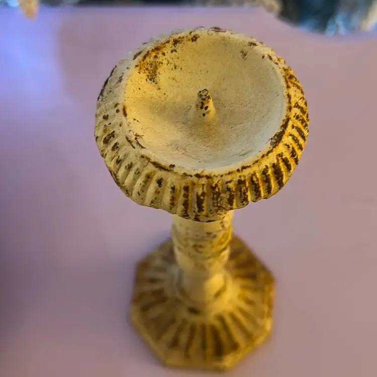 Amazing Cast-Iron Candlestick