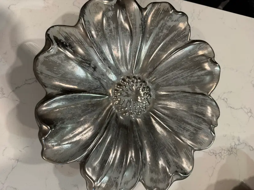 Stangl Hand Painted Colonial Silver Porcelain Bowl