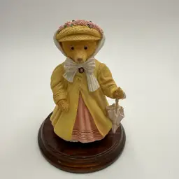 Vintage Dept 56 Upstairs Downstairs Bears Mrs. Henrietta Bosworth Socialite