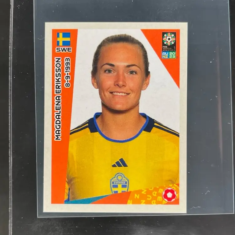 Magdalena Eriksson 2023 Panini Women’s World Cup Sticker Sweden Soccer Card