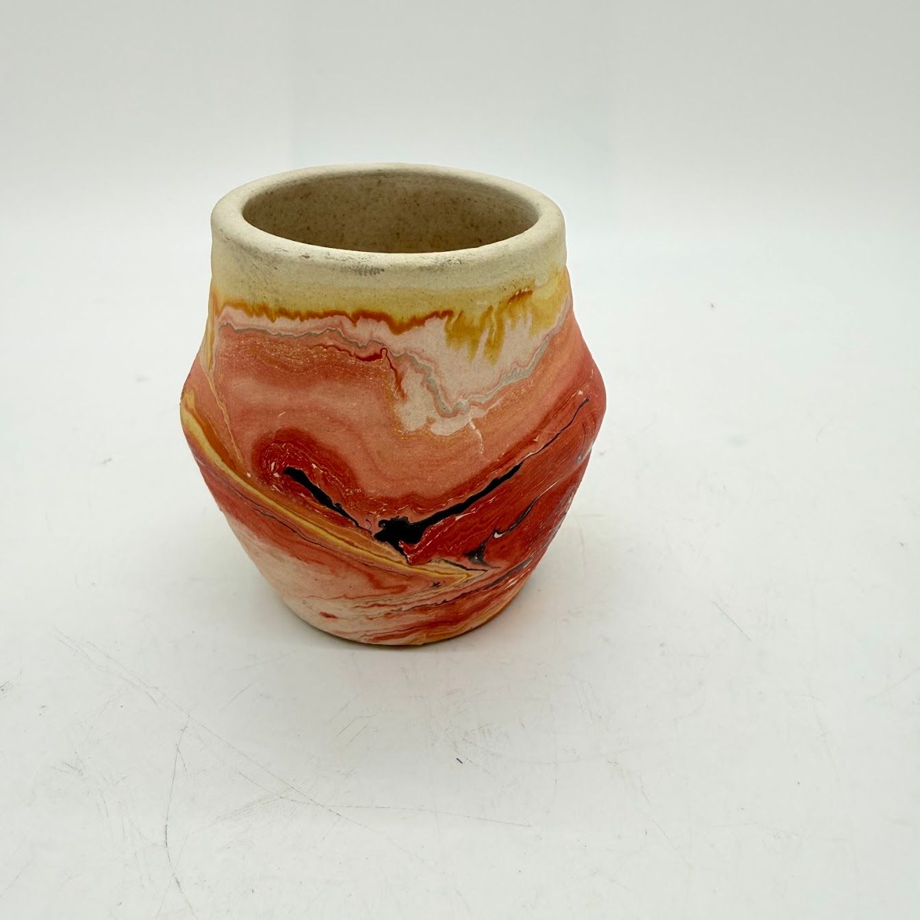 Niknax · Vintage Nemadji Indian River Pottery Small Bud Vase