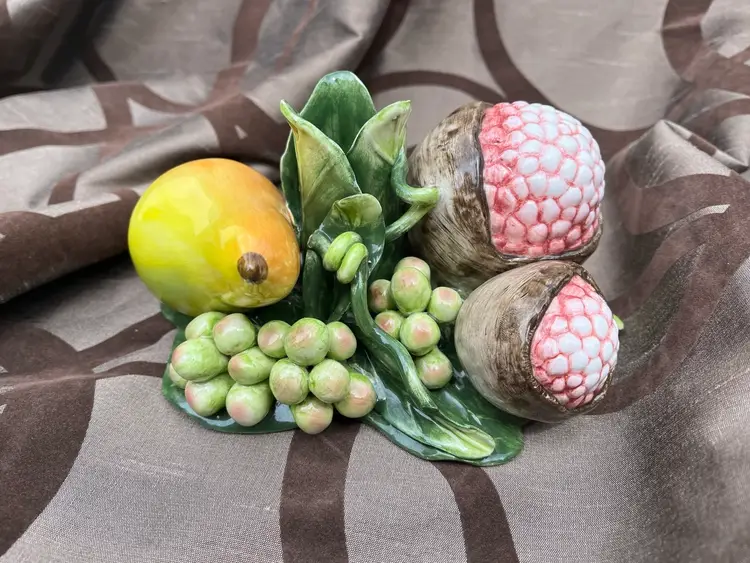 Sculpted Fruit Andrea By Sadak Candleholder 