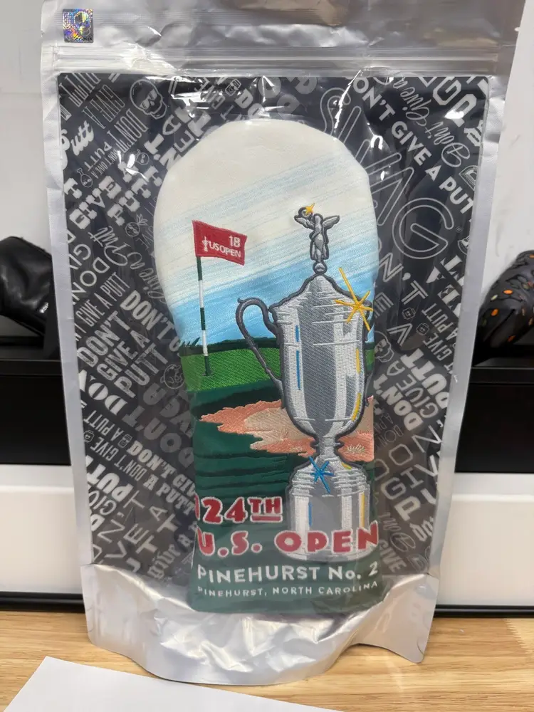 124th US Open Pinehurst Limited edition Headcover By Swag Golf !!