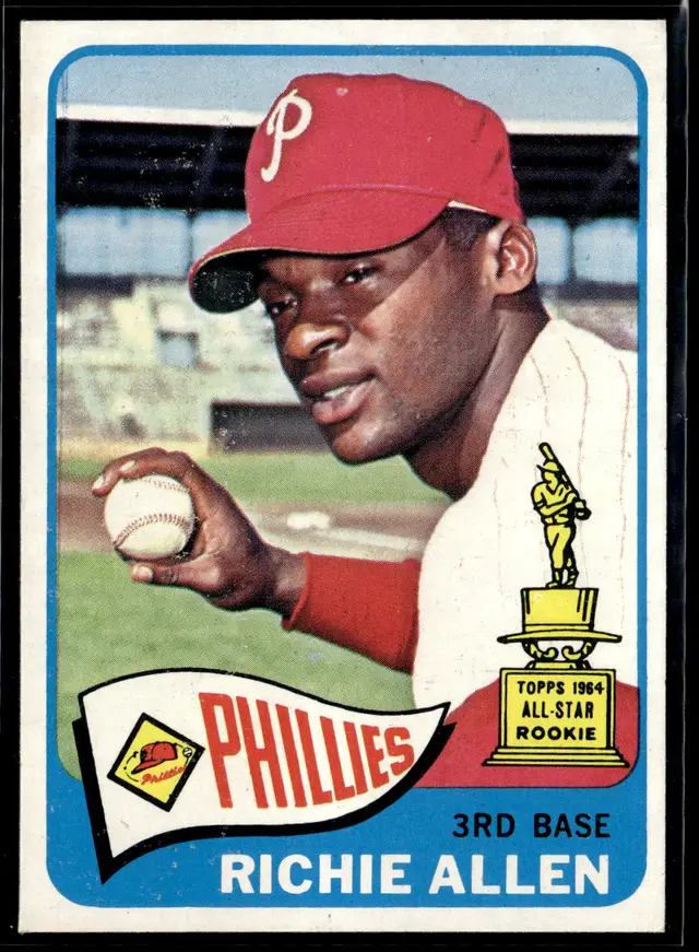 #87 Richie Allen 1965 Topps #460 RC CUP  *LIVE AUCTION*