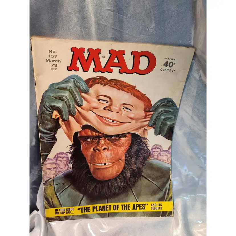 Mad Magazine #157 March 1973 - The Planet of the Apes
