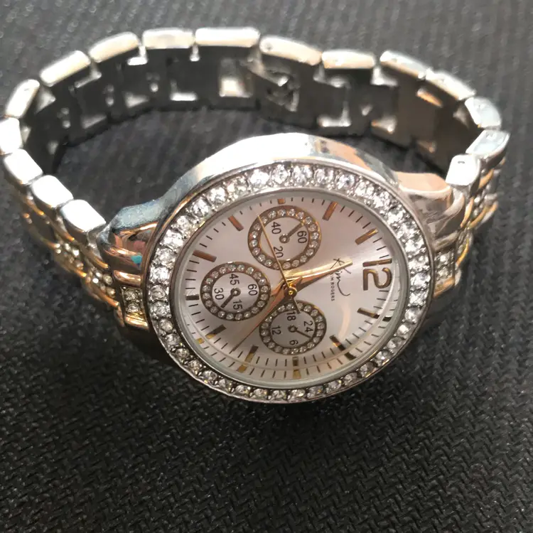 Kim Rogers Watch Silver With Gold Accents