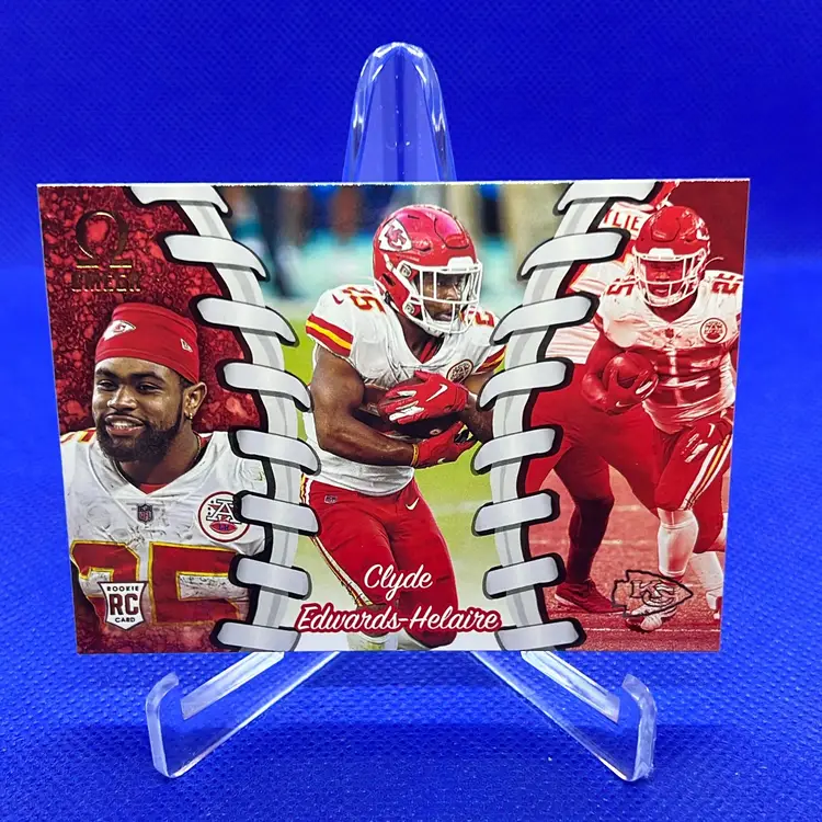 Clyde Edwards-Helaire 2020-21 Panini Chronicles Omega RC O-8 Kansas City Chiefs