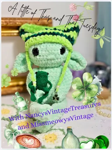 A little bit of everything! Co-hosting with @NancysVintageTreasures 🌱🌻🌺