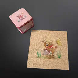 Vintage Hallmark Spencer Sparrow Esq. Puzzle In Tin 1977- 150 Pcs