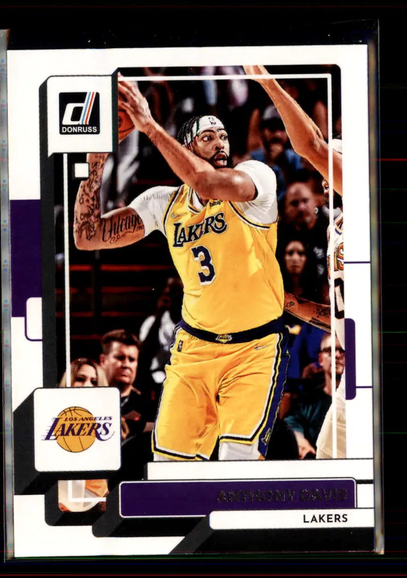 Anthony Davis 2022-23 Donruss #129 - (2) - Los Angeles Lakers