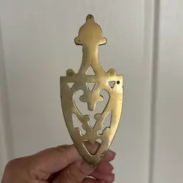 Vintage Brass Small Trivet
