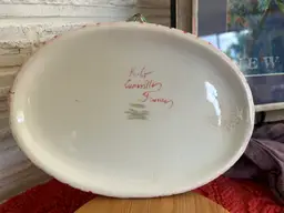 Keller & Guerin from Luneville Lattice Porcelain Basket