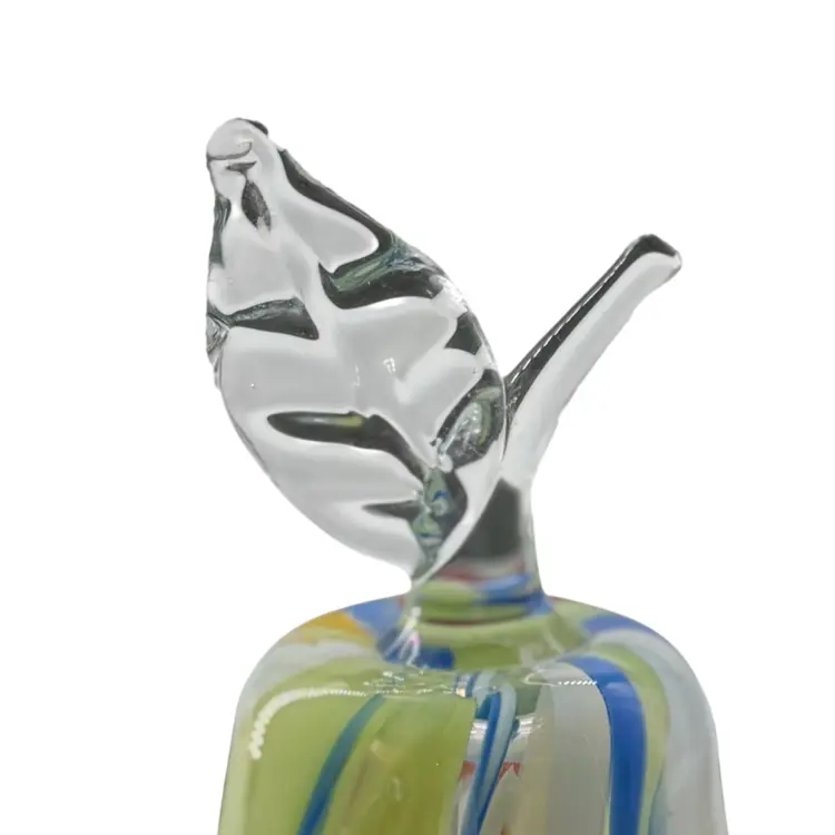 Vintage Art Glass Multicolor Spotted Pear Figurine
5.5” T x 3” W"