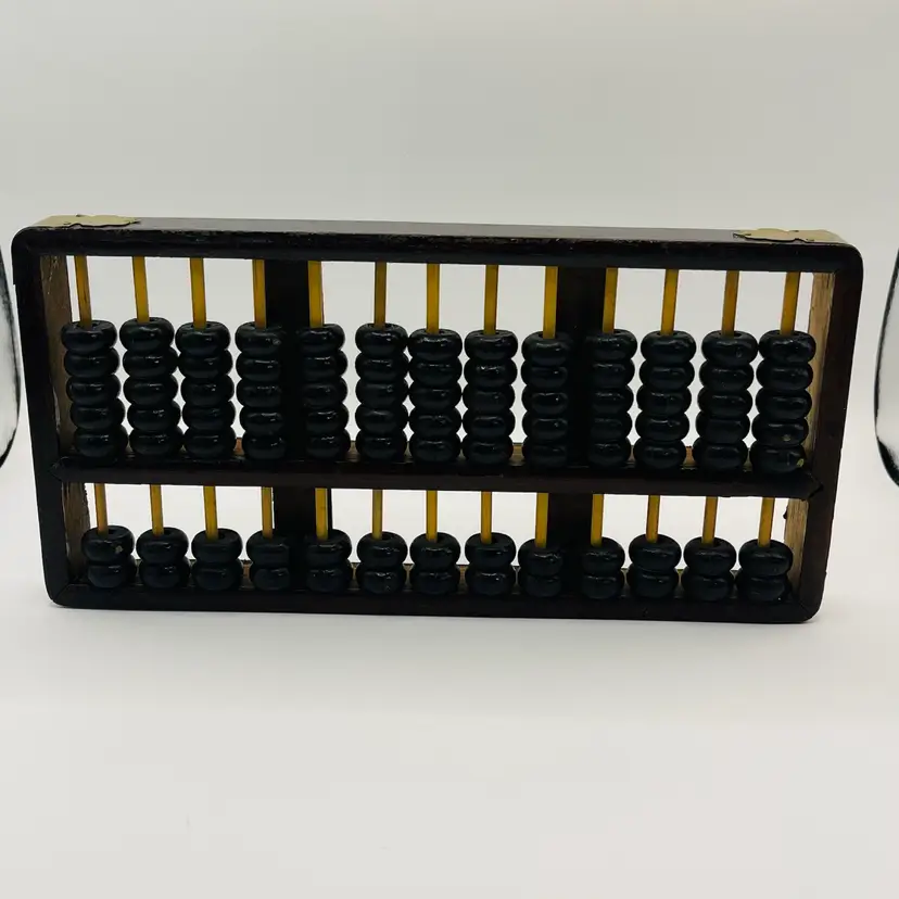 Vintage, Lotus Flower Brand Chinese Abacus