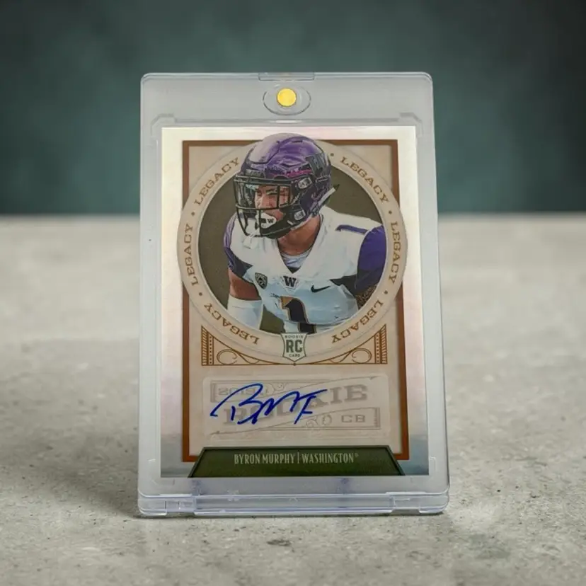 2019 Panini Legacy Byron Murphy Premium Penmanship #147 AU RC