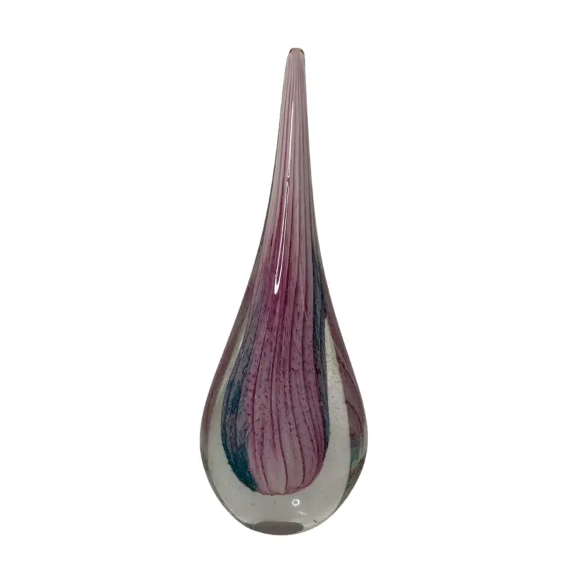 Glass Paperweight! 10 1/2” Tall x 4” Wide!