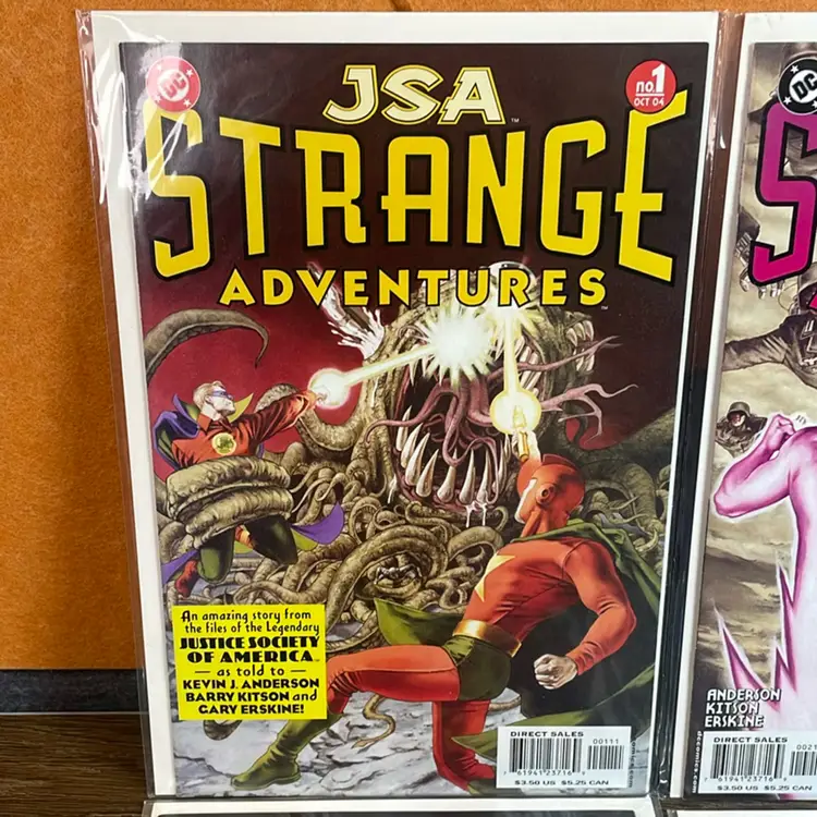 Comic Book Lot-JSA Strange Adventures 1-6 Direct Edition Comic Books 2004