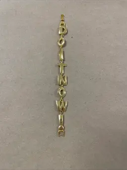 Vintage Joan Rivers “Do It Now!” Gold-Tone Bracelet