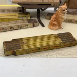 Stanley Folding Ruler Vtg