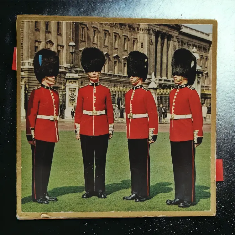 Westminster Guardsmen London England Four Drawer Matchbox Case No Matches 1970s