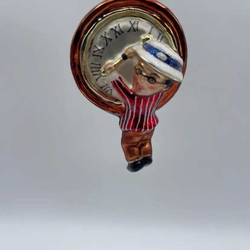 Christopher Radko Orn New Millennium Clock 2001 00-LYD-01