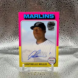 Dontrelle Willis Miami Marlins auto