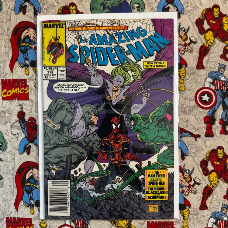 Lot of 20 The Amazing Spider-Man #319 347 Marvel Comics 1991 Venom Eric Larsen