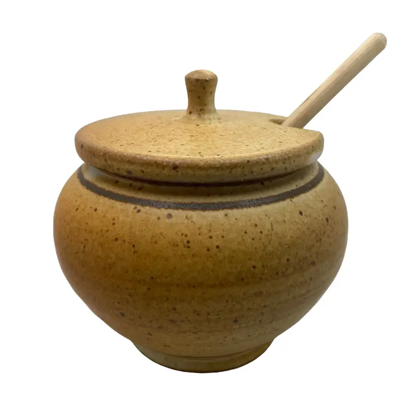 Art Pottery Honeypot