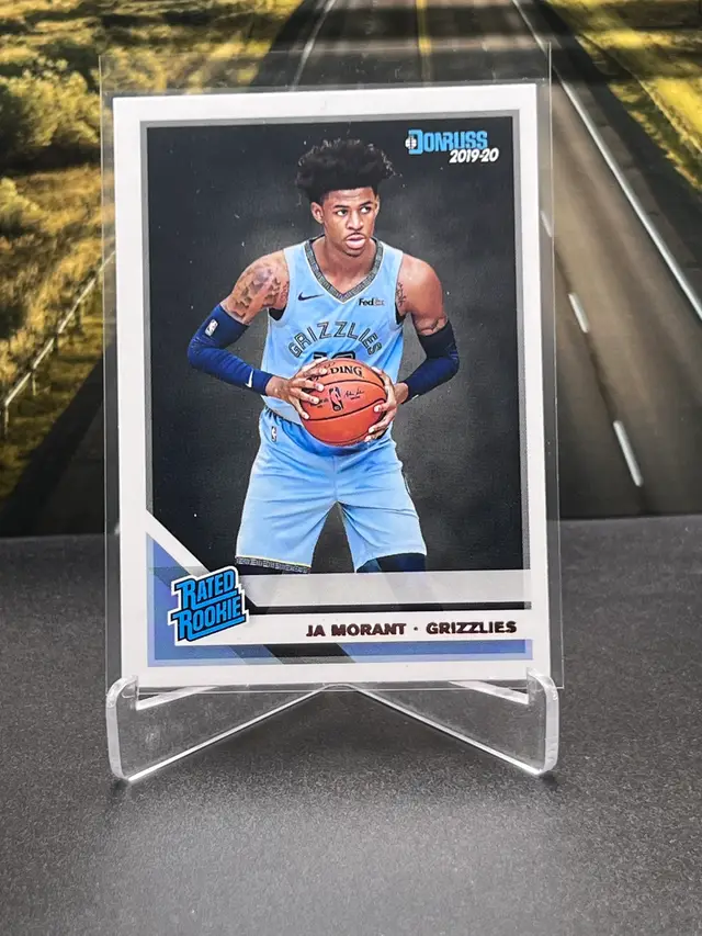 Ja Morant RC 2019-20 Rated Rookie Donruss