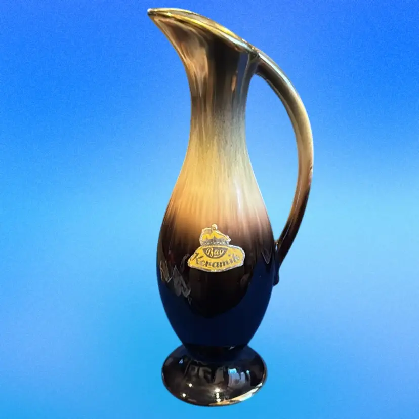 MCM Bay Keramilk Glazed Pitcher